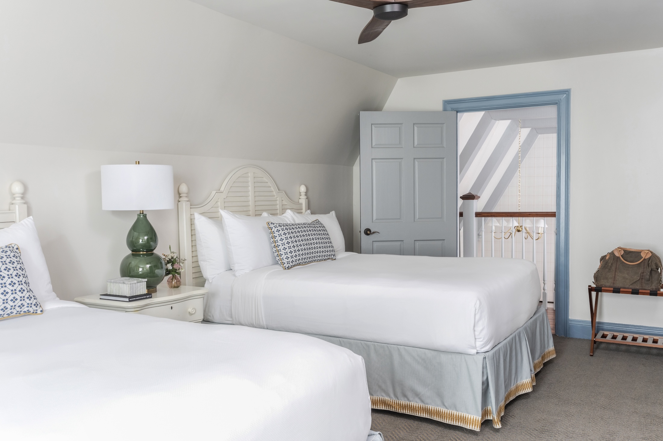 Two bed room in the Julia Cottage at Barnsley Resort.