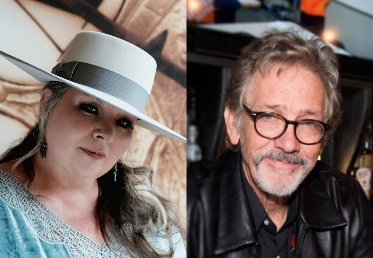 side by side photos of a man and a woman