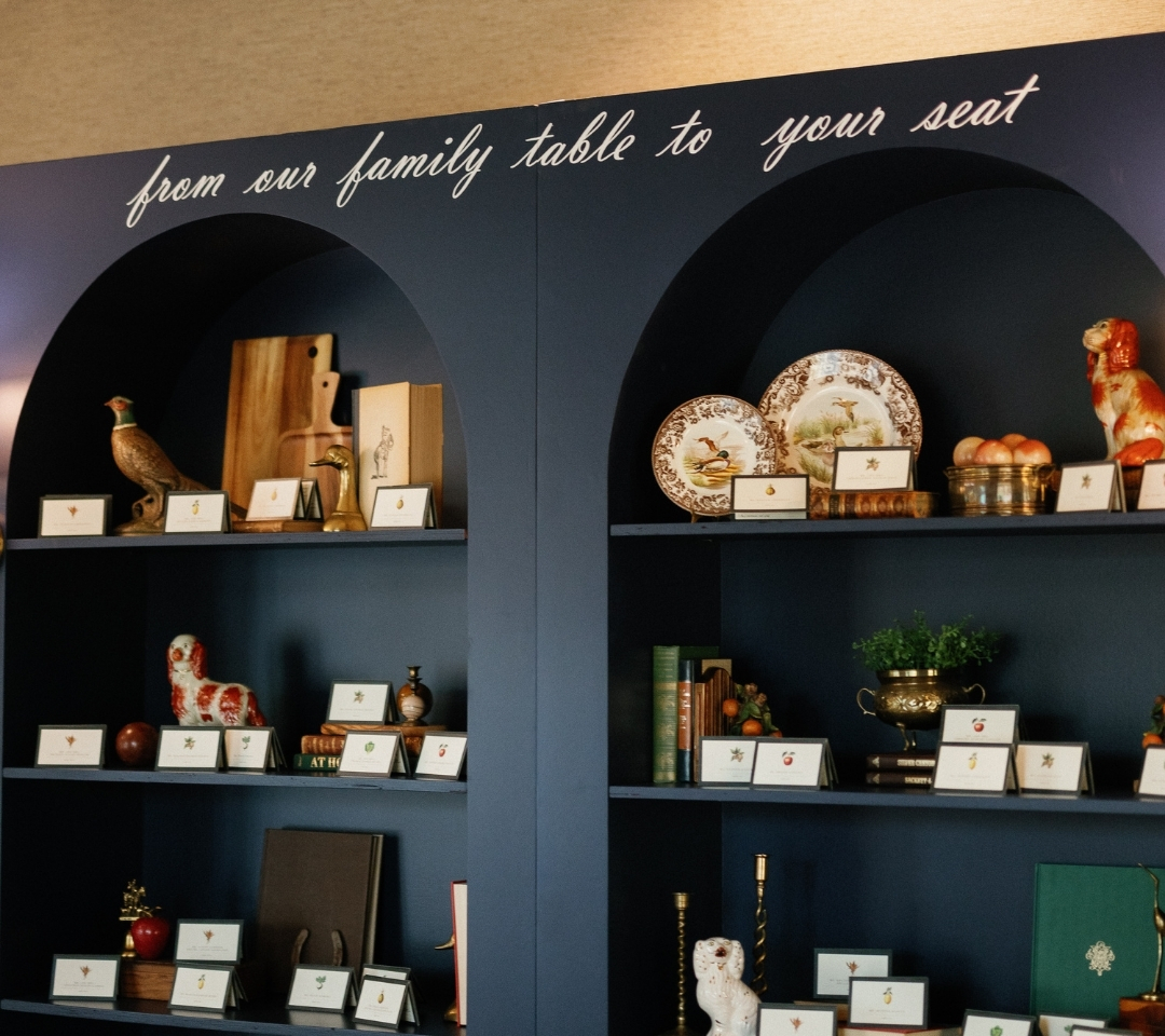 wedding decor and set up
