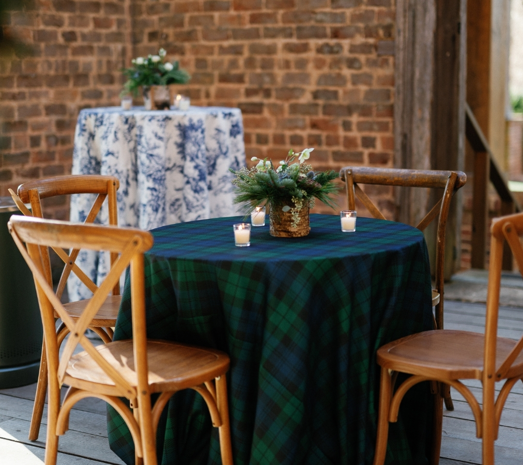 wedding decor and set up