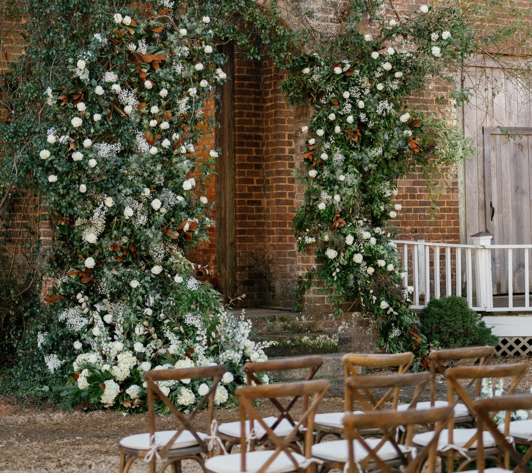 wedding decor and set up