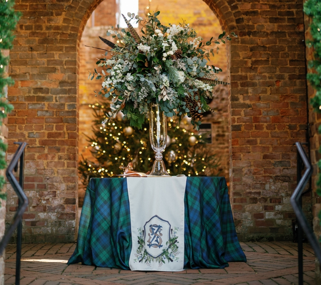 wedding decor and set up