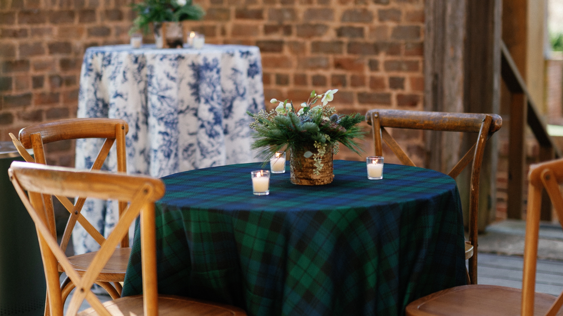 wedding decor and set up