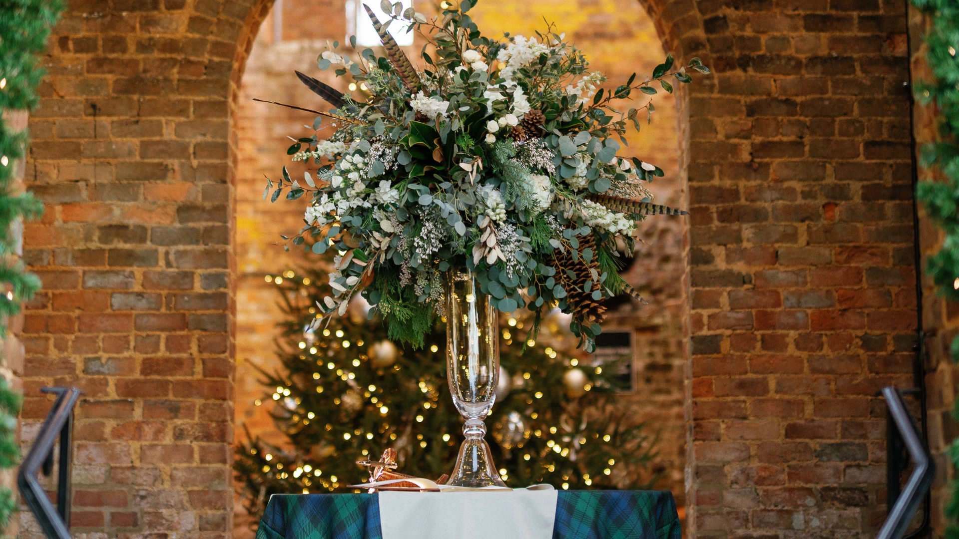 wedding decor and set up