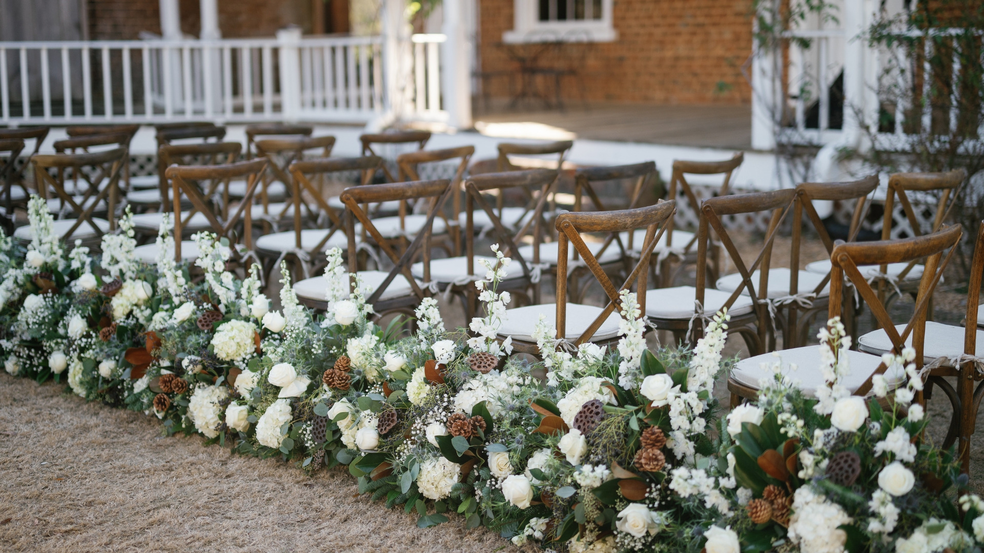 wedding decor and set up