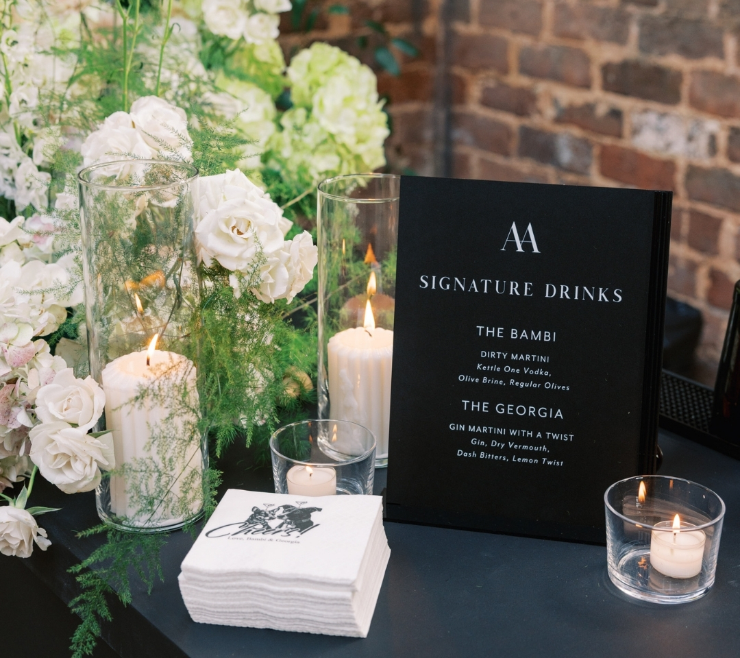wedding decor details